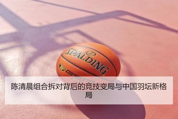 陈清晨组合拆对背后的竞技变局与中国羽坛新格局